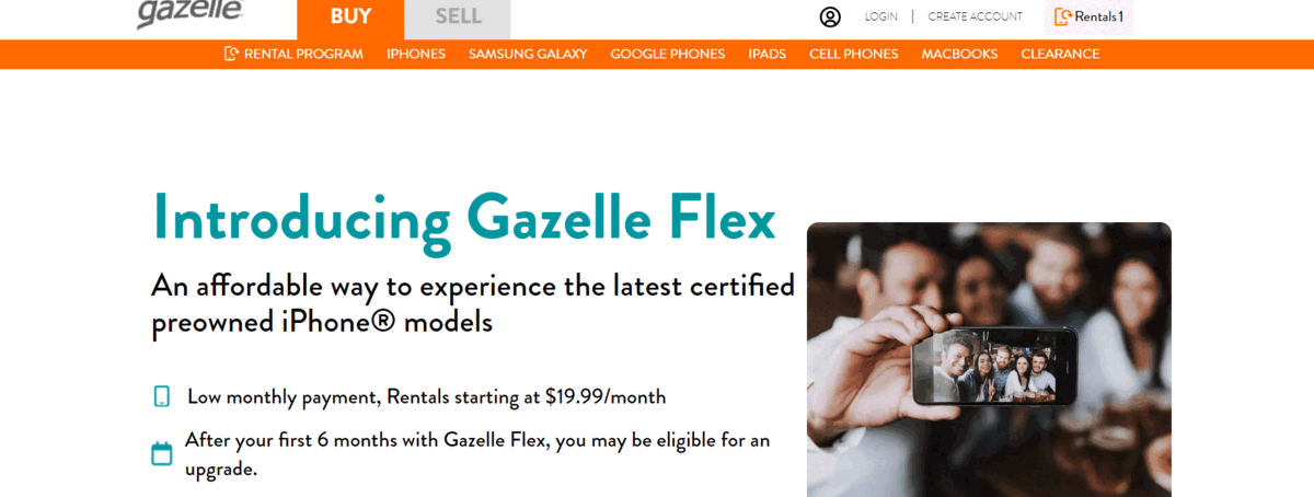 gazelle flex